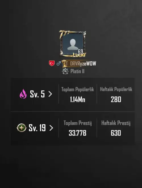 acil satılık PUBG MOBİLE hesabı