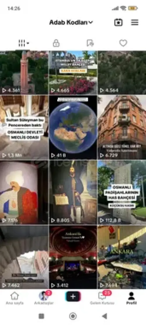 14k Tarih Temalı Tiktok Sayfam Satılıktır!!!