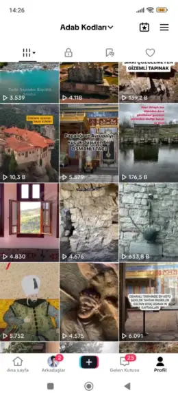 14k Tarih Temalı Tiktok Sayfam Satılıktır!!!