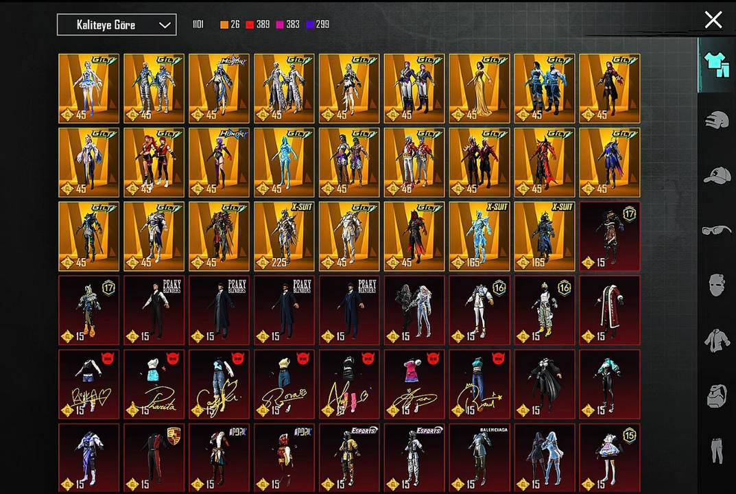 51 Nihai 750 Destansı 120+ Silah 92 Koleksiyon