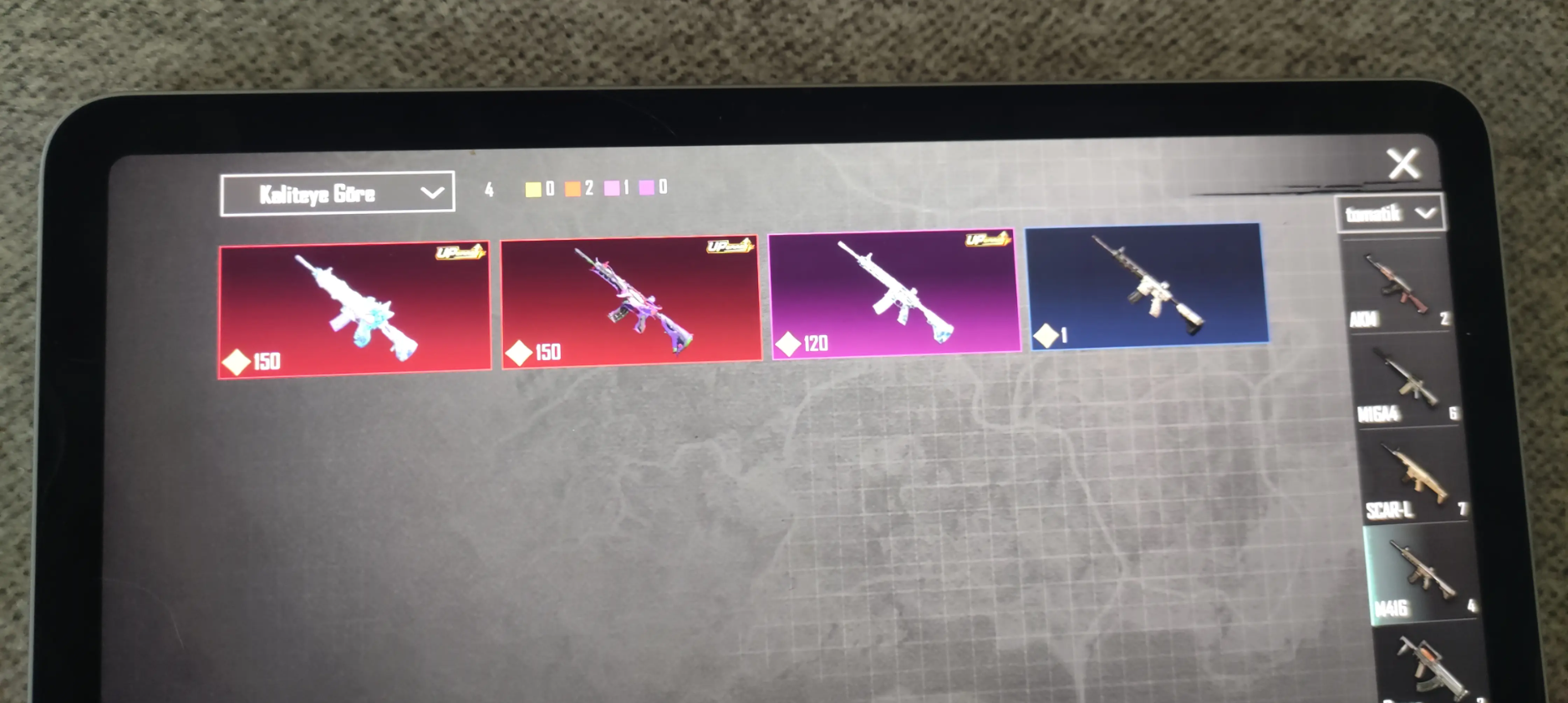 Satılık hesap dolu